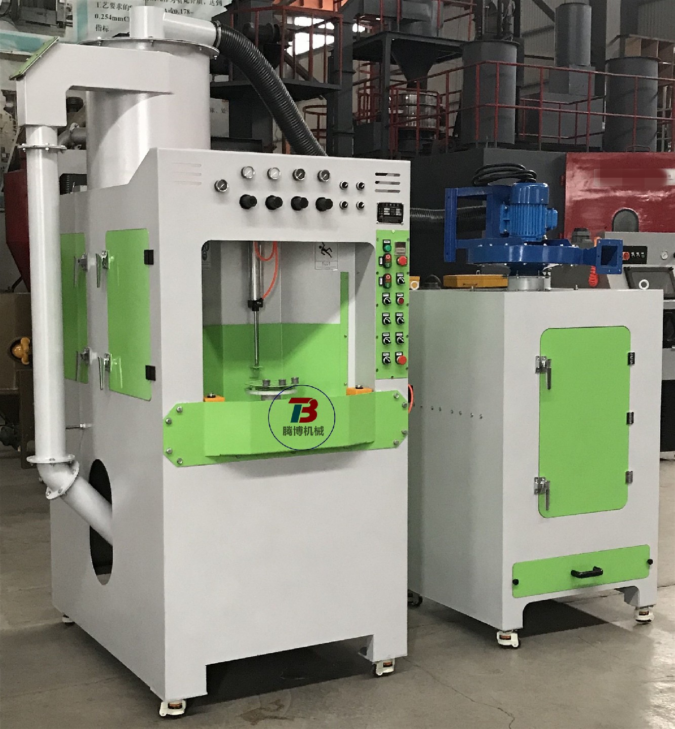 電子器件、密封件自動噴砂機，汽車配件自動噴砂機